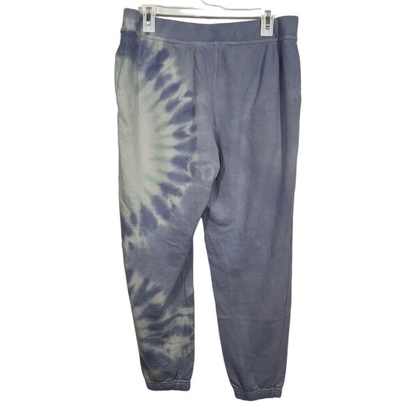 Wildfox Blue Tie Dye Jogger Sweatpants - Picture 2 of 4